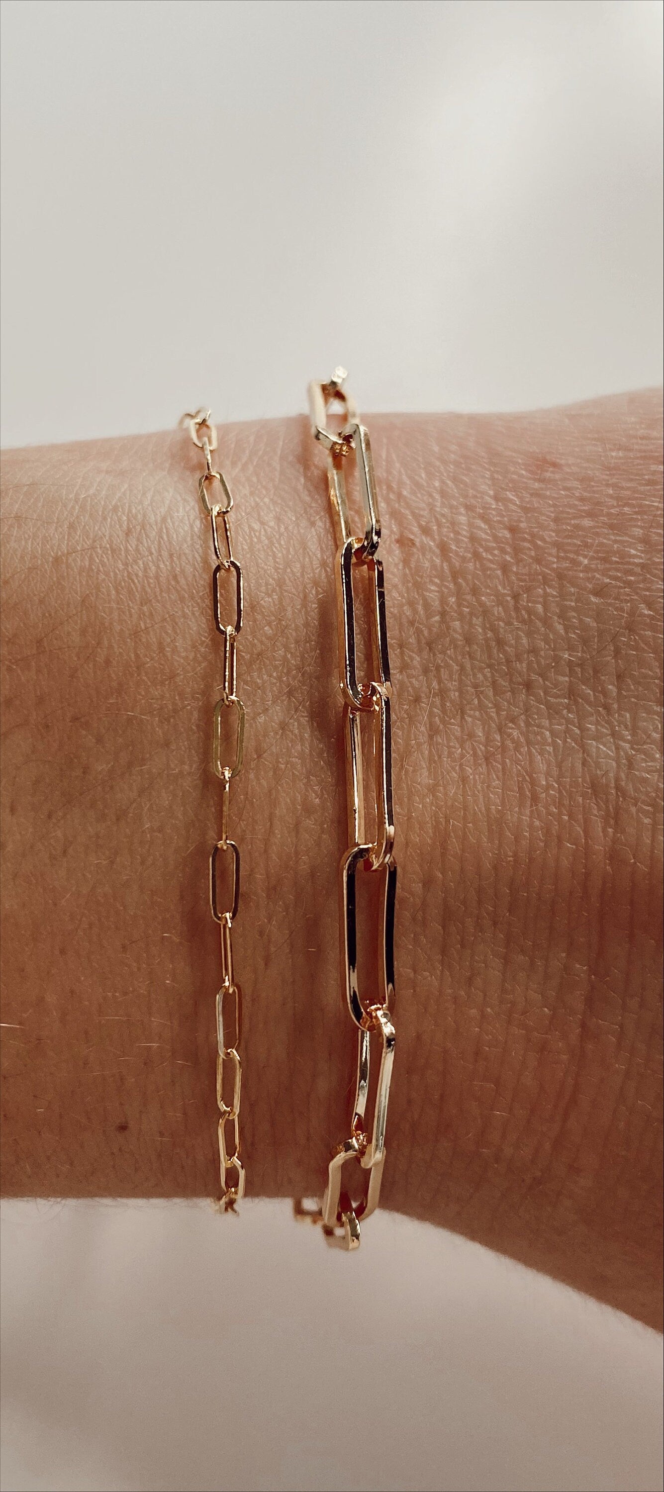 Linked 14k Gold Filled Bracelet