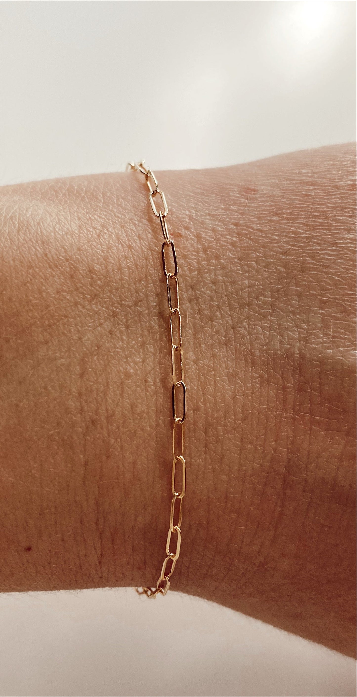 Linked 14k Gold Filled Bracelet