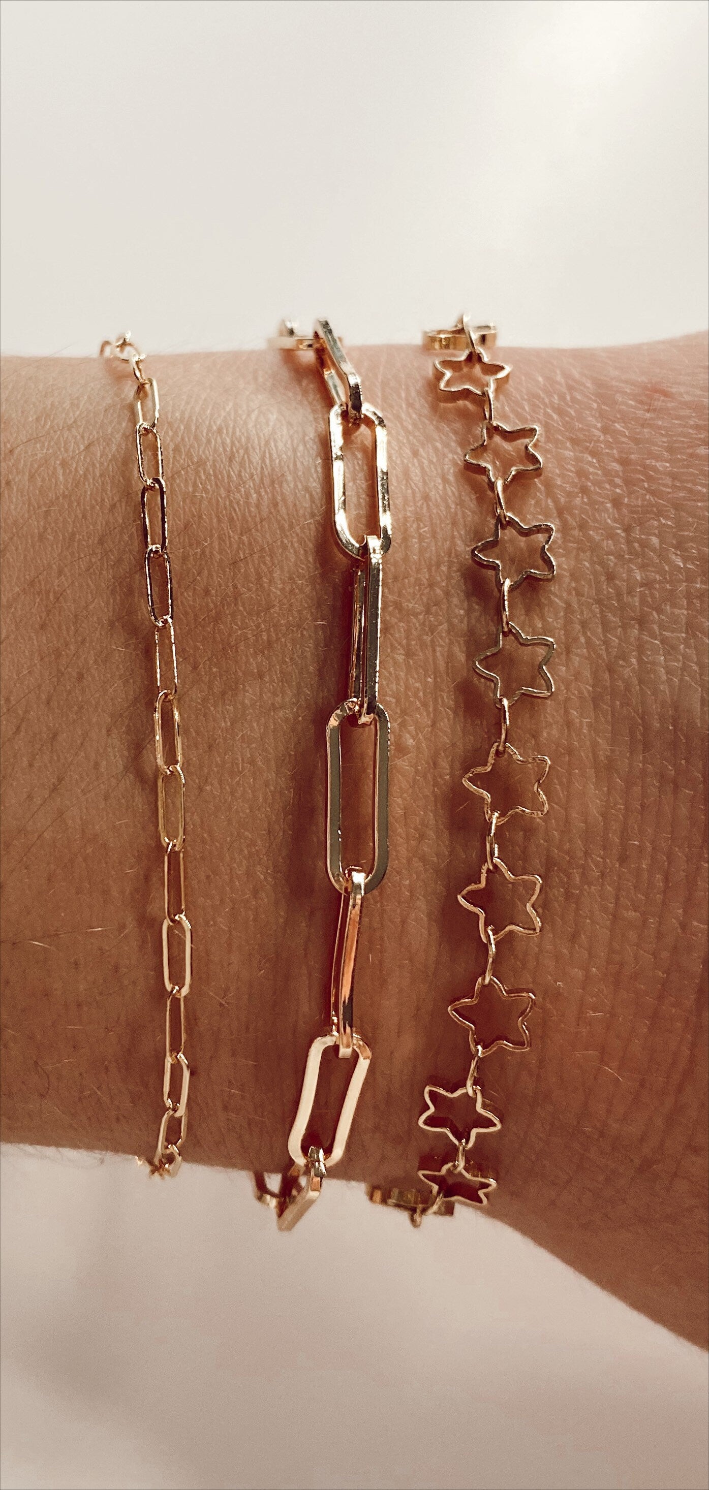 Linked 14k Gold Filled Bracelet